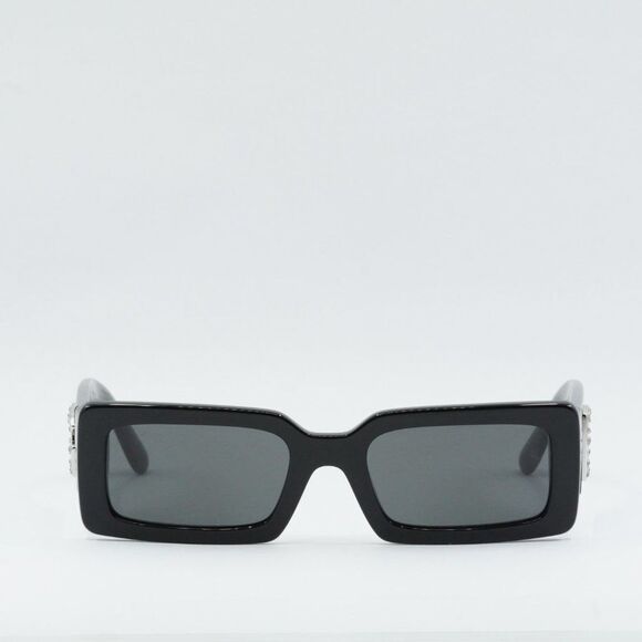 💯 NEW DOLCE&GABBANA DG4447B 335587 BLACK GREY SUNGLASSES - Picture 3 of 9